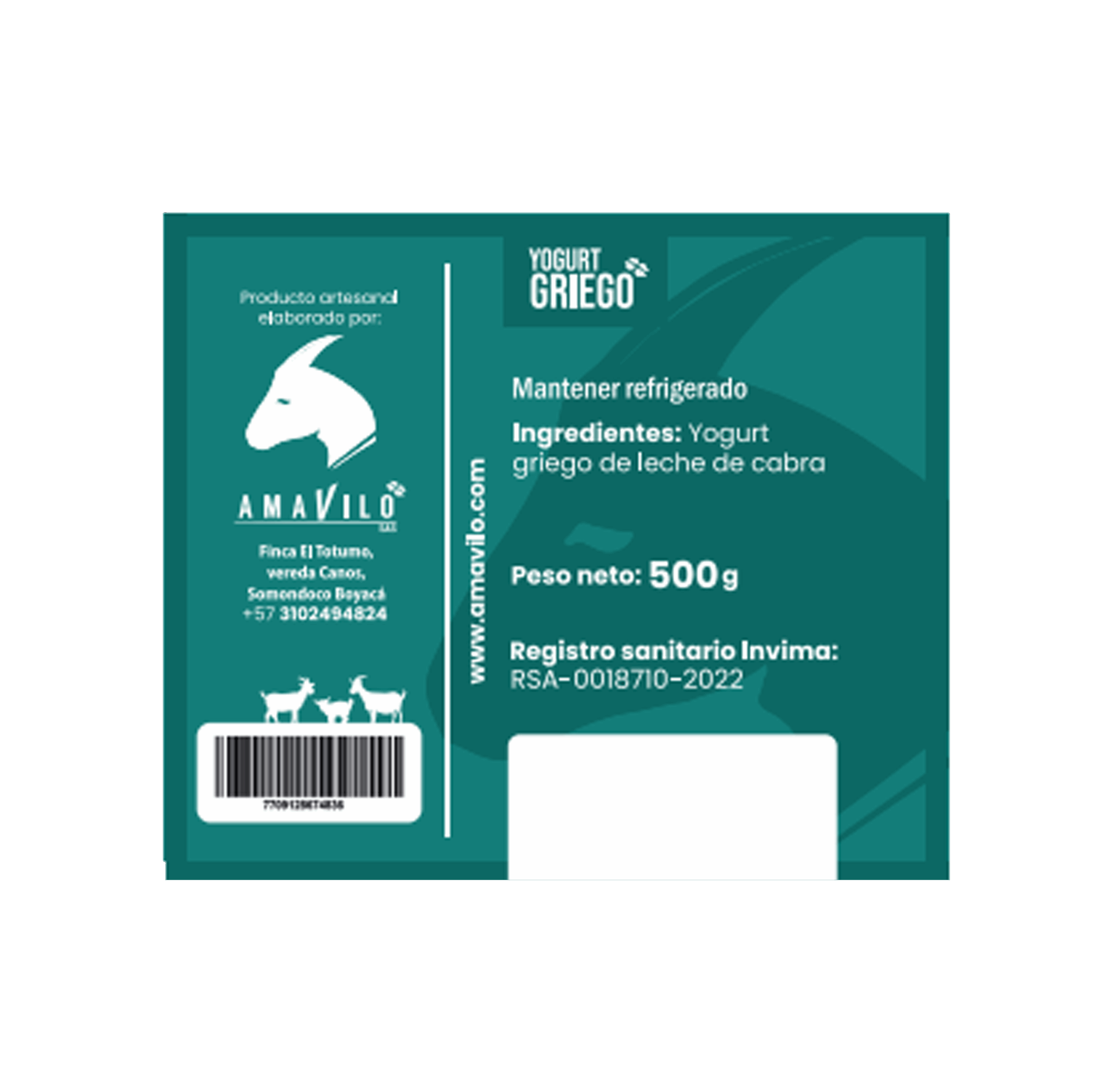 YOGURT GRIEGO (500gr) - Image 2