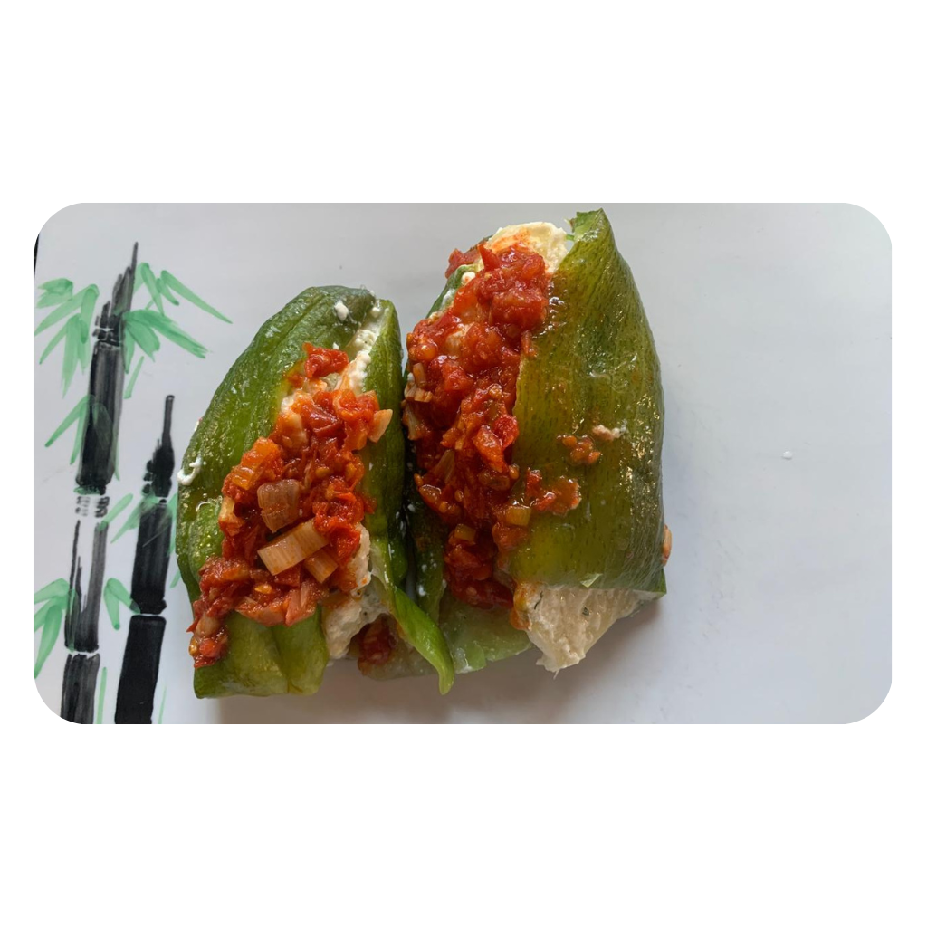 Pepinos rellenos