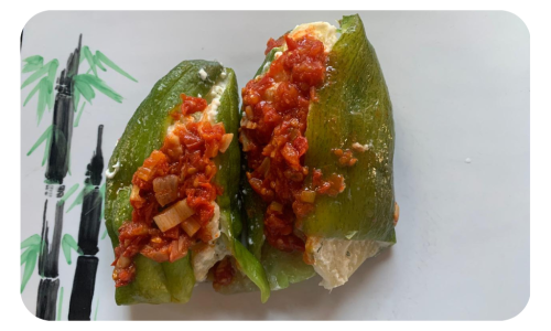 Pepinos rellenos